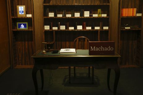 São Paulo (SP), 17.11.2023 - Vida e obra de Machado de Assis ganham exposição no piso Paulista do Itaú Cultural. Foto: Paulo Pinto/Agência Brasil