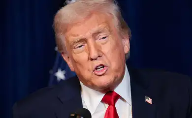 U.S. President Donald Trump speaks during a press conference with Israeli Prime Minister Benjamin Netanyahu (not pictured) after meeting at Trump’s Mar-a-Lago club in Palm Beach, Florida, U.S., December 29, 2025. REUTERS/Jonathan Ernst