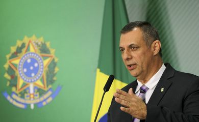Porta-voz da Presidência da República, Otávio do Rêgo Barros, durante briefing, no Palácio do Planalto.