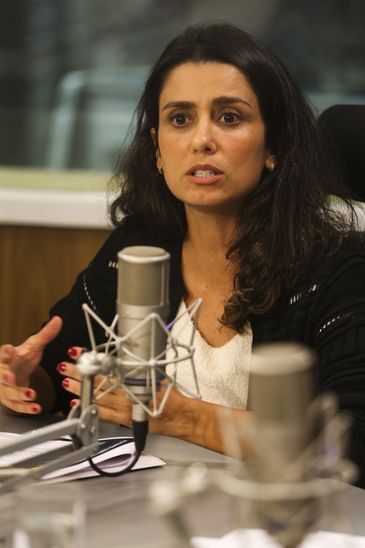 Valter Campanato/Agência Brasil A diretora-presidente da Agência Nacional de Energia Elétrica,Camila Lopes, é a entrevistada no programa, A Voz do Brasil
