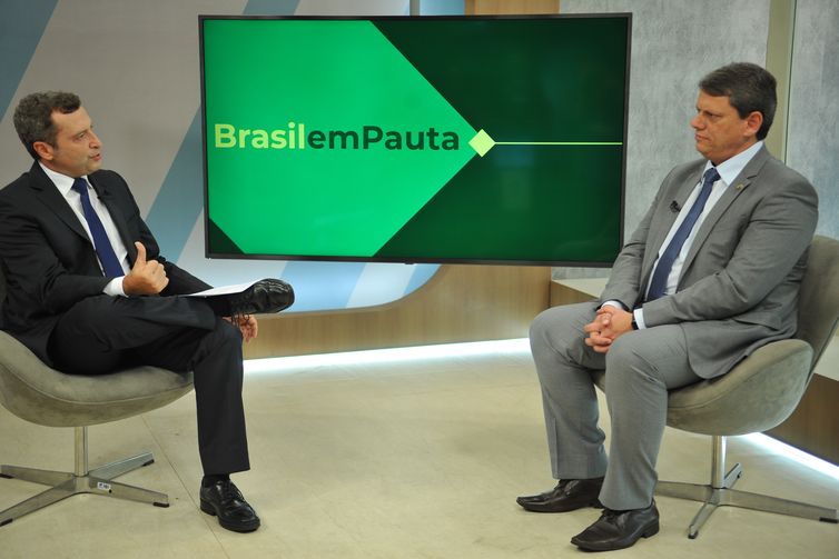 Ministro Tarcísio de Freitas fala sobre o setor de logística no país