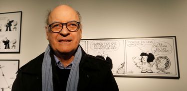 Criador de Mafalda, Quino, morreu nesta quarta-feira (30), aos 88 anos