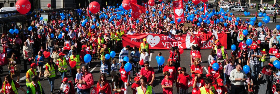 Em Madri, 60 mil vão às ruas em marcha contra o aborto