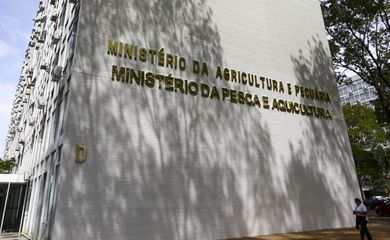 Brasília (DF), 10/04/2023 - Fachada do ministério da Agricultura e Pecuária e do ministério da Pesca e Aquicultura.