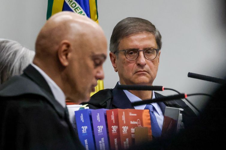 Gustavo Moreno/STF Brasília (DF) 02/09/2025 - O procurador-geral da República, Paulo Gonet durante sessão do STF de julgamento de Jair Bolsonaro e de mais sete réus da trama dos ataques golpistas. Foto: Gustavo Moreno/STF