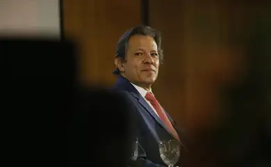 São Paulo (SP), 20/09/2024 - Ministro da Fazenda Fernando Haddad em palestra na USP. sobre 