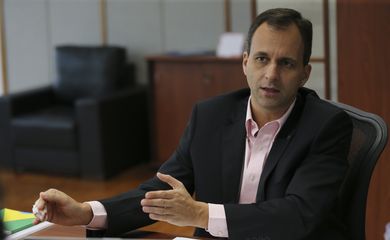 O Secretário de Gestão no Ministério da Economia, Cristiano Rocha Heckert, fala à Agência Brasil