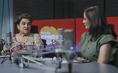 Brasília (DF), 02/10/2025 – A ministra das Mulheres, Márcia Lopes, participa do programa Bom dia, Ministra, na Empresa Brasil de Comunicação (EBC).
Foto: Joédson Alves/Agência Brasil