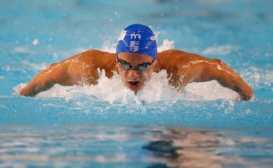 Nicolas Albiero fatura vaga olímpica nos 200m borboleta - natação - Troféu Brasil 2024