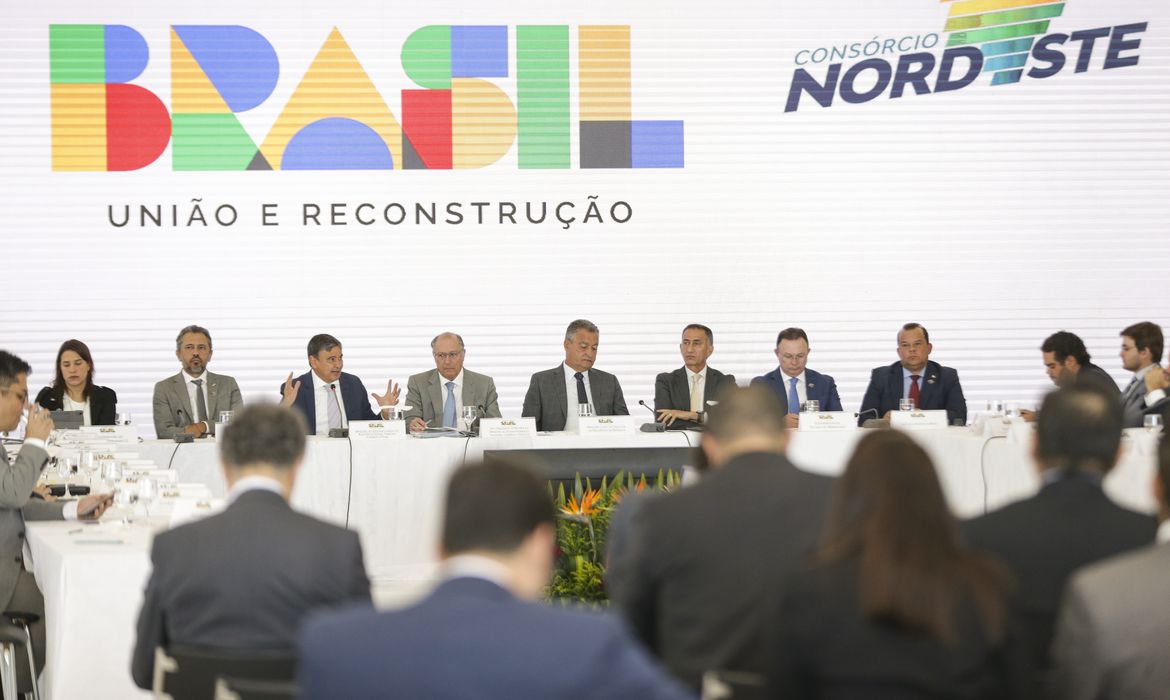 Brasília (DF), 26/07/2023 - O vice-presidente da República, Geraldo Alckmin, participa do evento “Desenvolvimento Econômico – Perspectivas e Desafios da Região Nordeste”, promovido em parceria com o Consórcio Nordeste. Foto: Marcelo Camargo/Agência Brasil