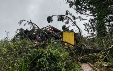 Defesa Civil/RS 14/07/2023 - Estragos feito pelo ciclone extratropical que atingiu o Rio Grande do Sul. Foto: Defesa Civil/RS