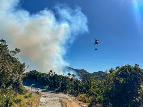 Rio de Janeiro (RJ) 16/06/2024 - Incêndio do Parque Nacional de Itatiaia.
Foto: Corpo de Bombeiros RJ/Divulgação