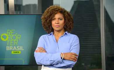 Rio de Janeiro (RJ) 19/03/2025 - Luciana Barreto é apresentadora do Repórter Brasil Tarde, da TV Brasil. Foto: TV Brasil