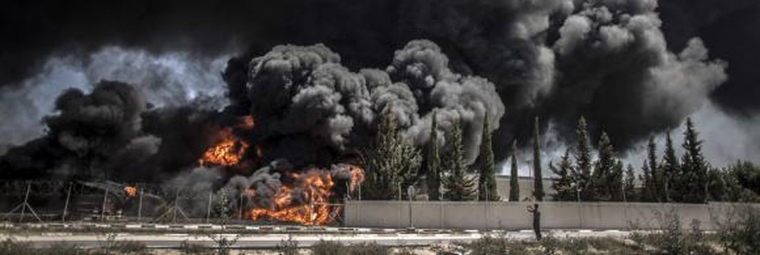 Única central elétrica da Faixa de Gaza foi bombardeada em ataques aéreos israelenses na madrugada de hoje (29)