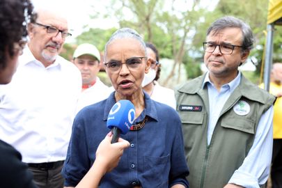 Brasília (DF), 28/04/2025 - A ministra do Meio Ambiente, Marina Silva, participa da comemoração do Dia Nacional da Caatinga com ações para proteção do bioma. Foto: Valter Campanato/Agência Brasil