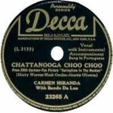&quot;Chattanooga Choo Choo&quot; é o primeiro número musical apresentado por Carmen Miranda no filme Springtime in the Rockies