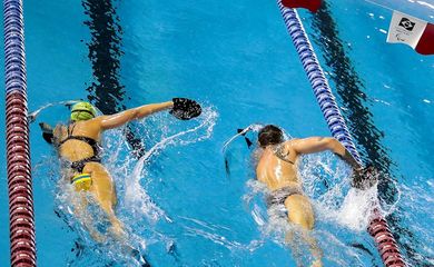 Seleção brasileira de natação paralímpica. 