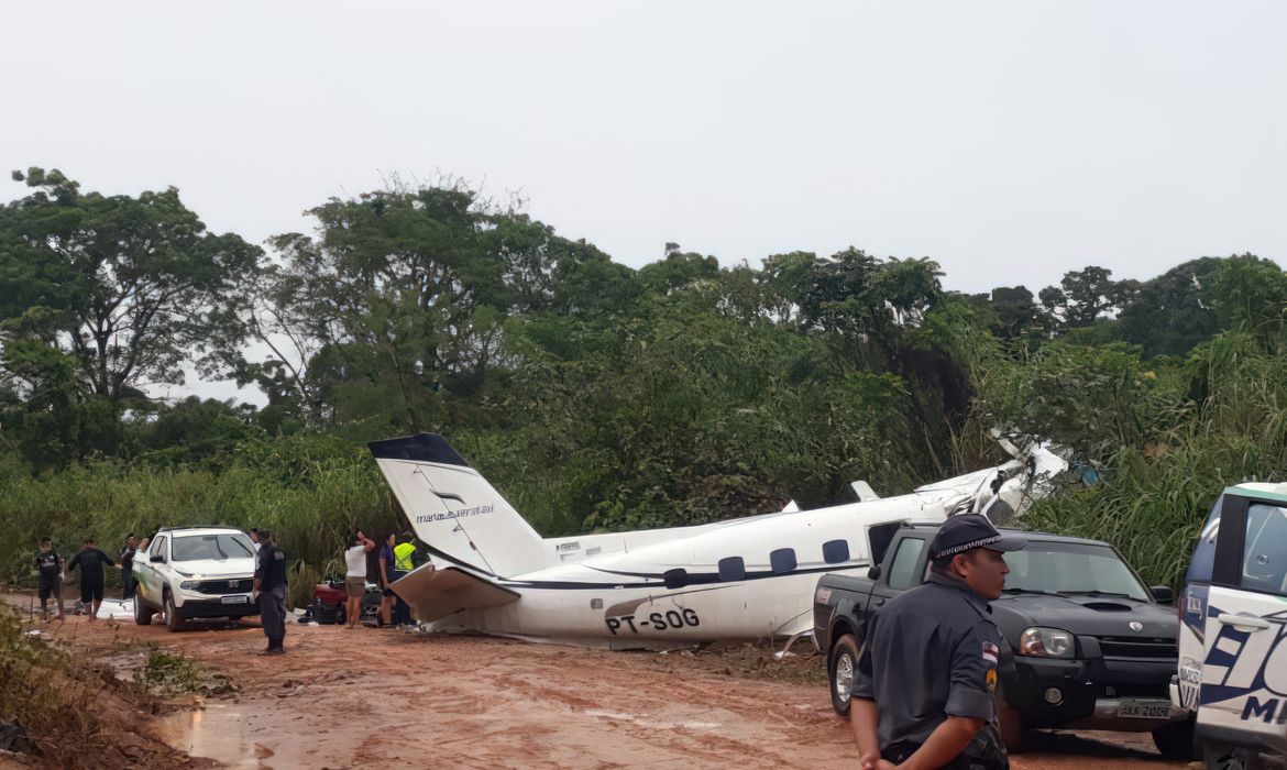 16/09/2023, Aeronave com 14 passageiros cai na cidade de Barcelos no Amazonas. Foto: Portal Remador