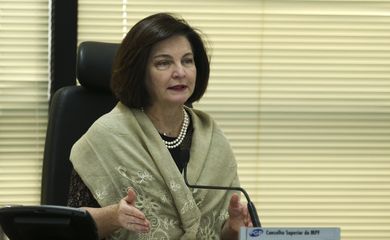 A procuradora-geral da República, Raquel Dodge, participa da posse dos novos membros do Conselho Superior do Ministério Público Federal
