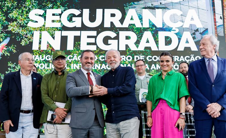 Ricardo Stuckert/PR Manaus (AM), 09/09/2025 - Presidente da República, Luiz Inácio Lula da Silva, durante visita e cerimônia de inauguração do Centro de Cooperação Policial Internacional da Amazônia (CCPI Amazônia). Foto: Ricardo Stuckert/PR
