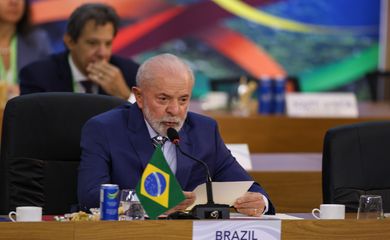 Rio de Janeiro (RJ), 19/11/2024 – O presidente do Brasil, Luiz Inácio Lula da Silva durante segundo dia da Cúpula do G20, no MAM, no Rio de Janeiro. Foto: Tomaz Silva/Agência Brasil