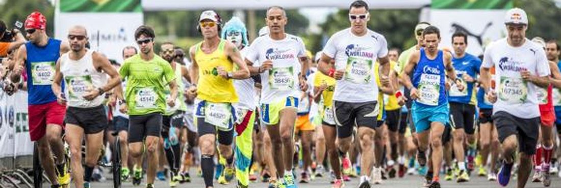Corrida Wings for Life World Run teve mais de 3 mil participantes em Brasília