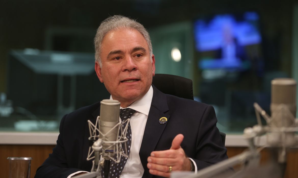 Ministro de Estado da Saúde, Marcelo Antônio Cartaxo Queiroga Lopes, é o entrevistado do Programa A Voz do Brasil