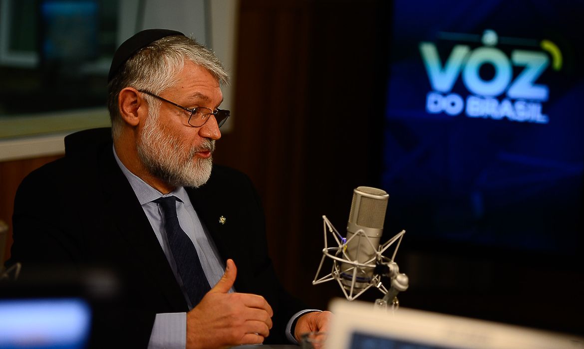 O presidente do Instituto Brasileiro de Museus (Ibram), Pedro Machado Mastrobuono, participa do programa A Voz do Brasil