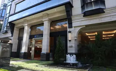 São Paulo (SP), 19/11/2025 - Fachada do Banco Master na rua Elvira Ferraz em Itaim Bibi. Foto: Rovena Rosa/Agência Brasil