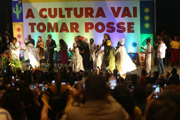 Cerimônia de posse ministra da Cultura, Margareth Menezes.