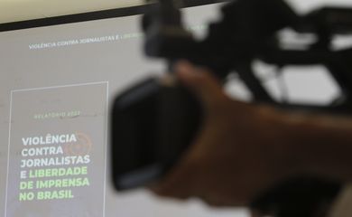 Divulgação do Relatório da Violência contra Jornalistas e Liberdade de Imprensa no Brasil 2022, no Sindicato dos Jornalistas.