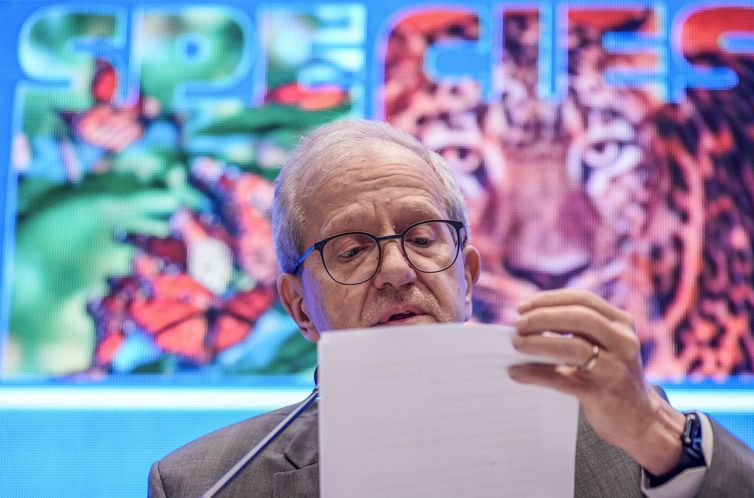 Campo Grande (MS), 24/03/2026 – Evento especial durante COP15 sobre o papel da lei e dos juízes com especies migratórias, presidente da COP15, João Paulo Capobianco 
Foto: Rafa Neddermeyer/Agência Brasil