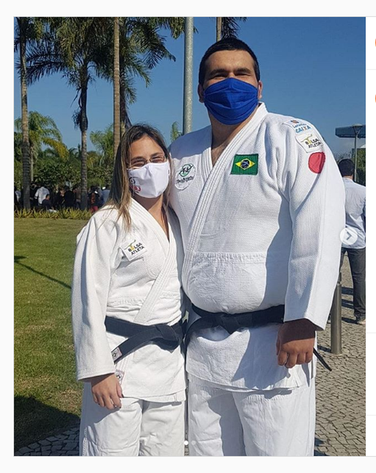 Instagram/Perfil de cbdvoficial Foto do perfil de cbdvoficial cbdvoficial Nesta quarta (12), nossos judocas @karlafcjudo e @wilians_araujo_judo foram homenageados, no Rio.