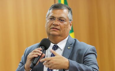 Brasília(DF), 17/08/2023 - Entrevista do ministro da Justiça, Flávio Dino sobre primeira reunião do Conselho de Governança da Enccla. Foto:Wilson Dias/Agência Brasil