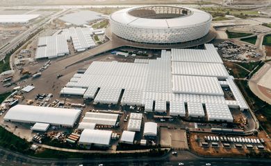 Azerbaijão, 07/11/2024 - Estádio Baku, onde será realizada a COP29. Foto: COP29/Divulgação