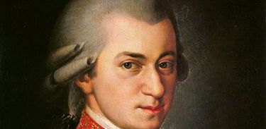 Wolfang Amadeus Mozart, compositor austríaco célebre
