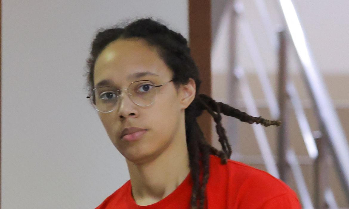 Jogadora norte-americana de basquete, Brittney Griner, Rússia
