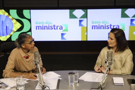Marcelo Camargo/Agência Brasil Brasília (DF), 12/06/2024 - A ministra do Meio Ambiente, Marina Silva, participa do programa Bom Dia, Ministra. Foto: Marcelo Camargo/Agência Brasil