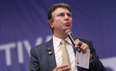 Brasília (DF), 07/10/2025 – Ministro da educação, Camilo Santana, participa da  5ª Semana Nacional da Educação Profissional e Tecnológica (5ª SNEPT) e o Festival Curicaca começam hoje.
Foto: José Cruz/Agência Brasil
