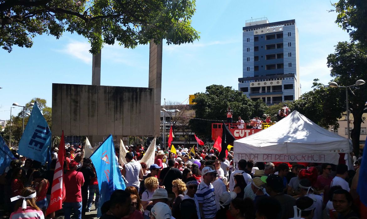 Belo Horizonte – Na capital mineira, manifestantes do Grito dos Excluídos pedem revogação da reforma trabalhista Léo Rodrigues/Agência Brasil/Arquivo