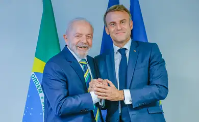 24.09.2024 - Presidente da República, Luiz Inácio Lula da Silva, durante encontro com o Presidente da República Francesa, Emmanuel Macron, na Sala da República Francesa, da Sede das Nações Unidas (ONU). Nova York - Estados Unidos.
Foto: Ricardo Stuckert / PR