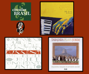 Capas dos discos do programa 184 do Circular Brasil