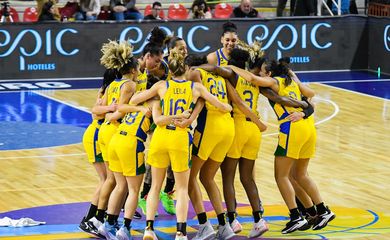 brasil, venezuela, sul-americano, basquete feminino