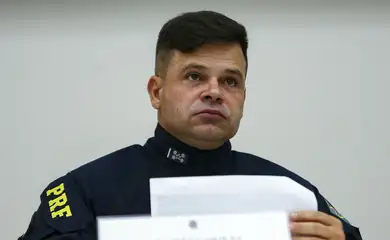 O diretor-geral da PRF, Silvinei Vasques, durante entrevista coletiva sobre a Operação Eleições 2022 no segundo turno.