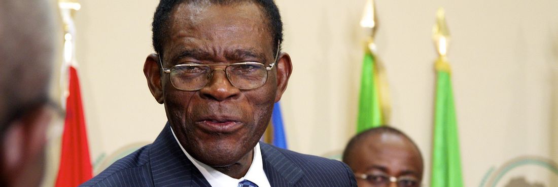 Teodoro Obiang, presidente da Guiné Equatorial.