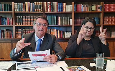 Live de toda quinta-feira - Presidente Jair Bolsonaro - 28/10/2021.