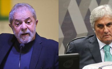 Ex-presidente Luiz Inácio Lula da Silva e ex-senador Delcídio do Amaral