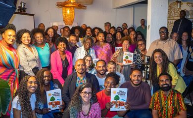 Rio de Janeiro (RJ), 16/10/2025 - A Coordenação Nacional de Articulação das Comunidades Negras Rurais Quilombolas (CONAQ) lança a NDC Quilombola, documento que apresenta demandas específicas para serem incorporadas nos compromissos brasileiros de redução das emissões de gases de efeito estufa até 2035. Foto: CONAQ/Divulgação