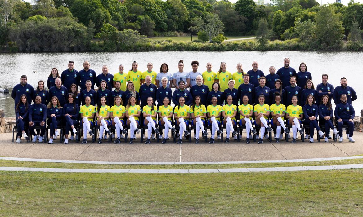 foto oficial, seleção brasileira, copa do mundo feminina