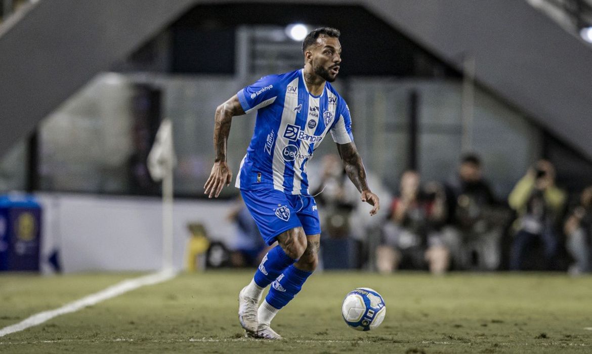 Brasília (DF), 18/10/2024 - Lance de partida do Paysandu válido pelo Campeonato Brasileiro de Futebol Série B. Foto: Talita Gouvea/Paysandu FC